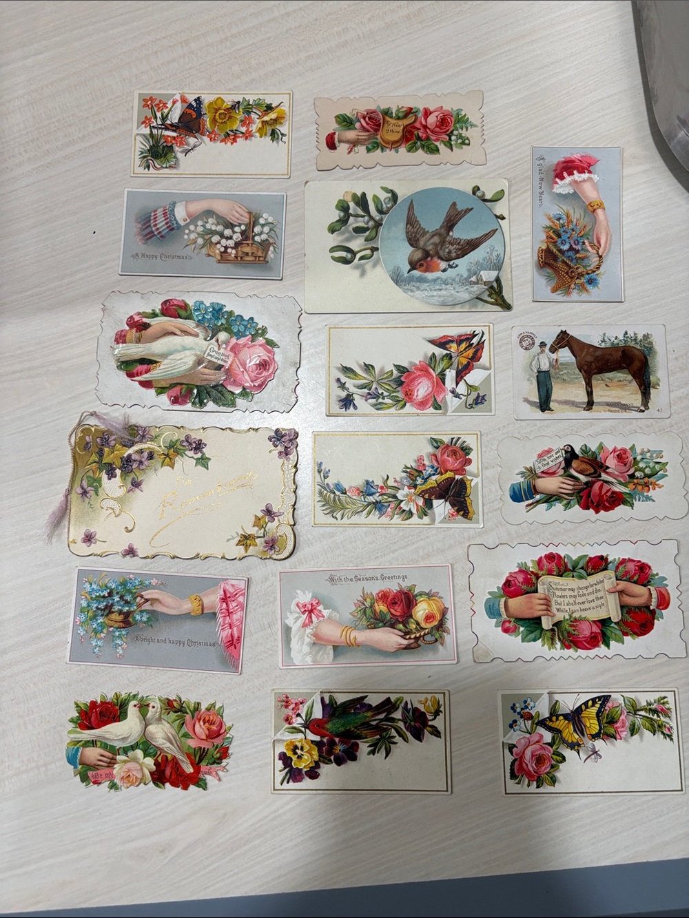 Vintage Victorian Calling Cards